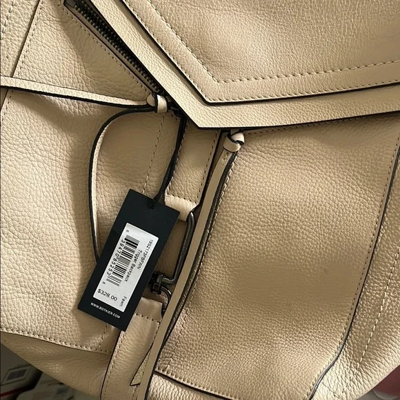 Authentic Botkier soft Tan leather convertible Backpack/ cross body / hand bag - Picture 15 of 15